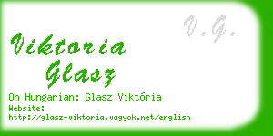viktoria glasz business card